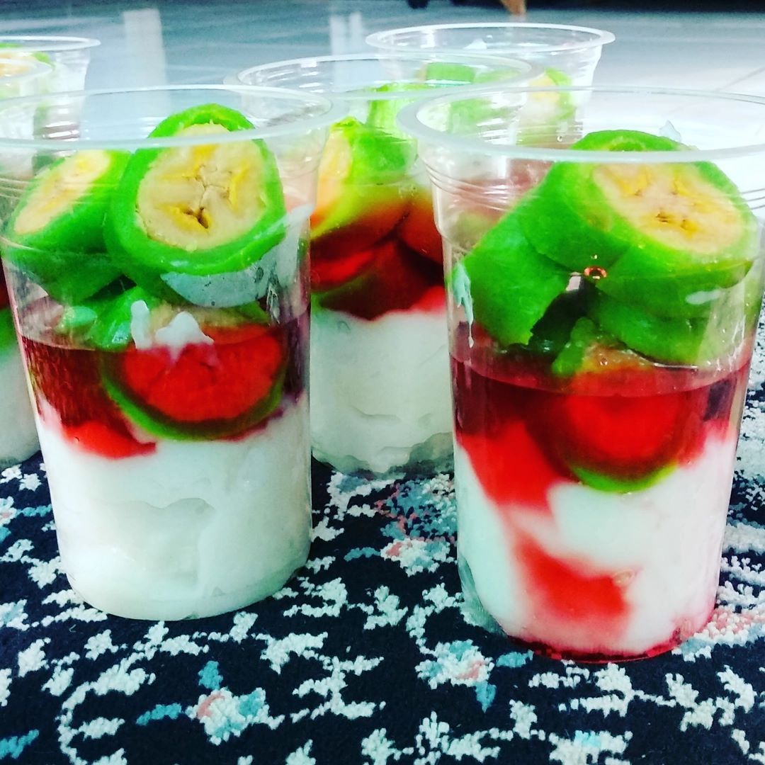 Es pisang Ijo